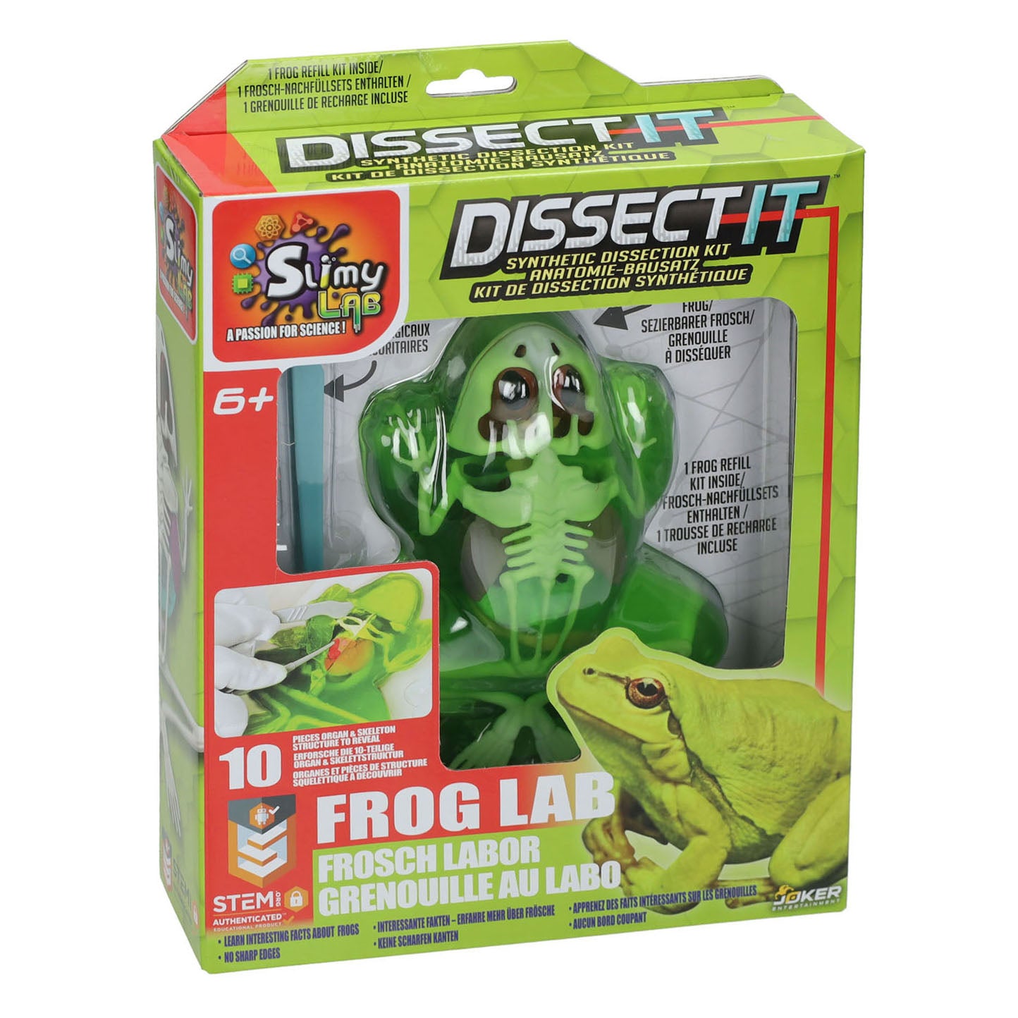 Joker Slimy lab dissect-it - ontleed een kikker