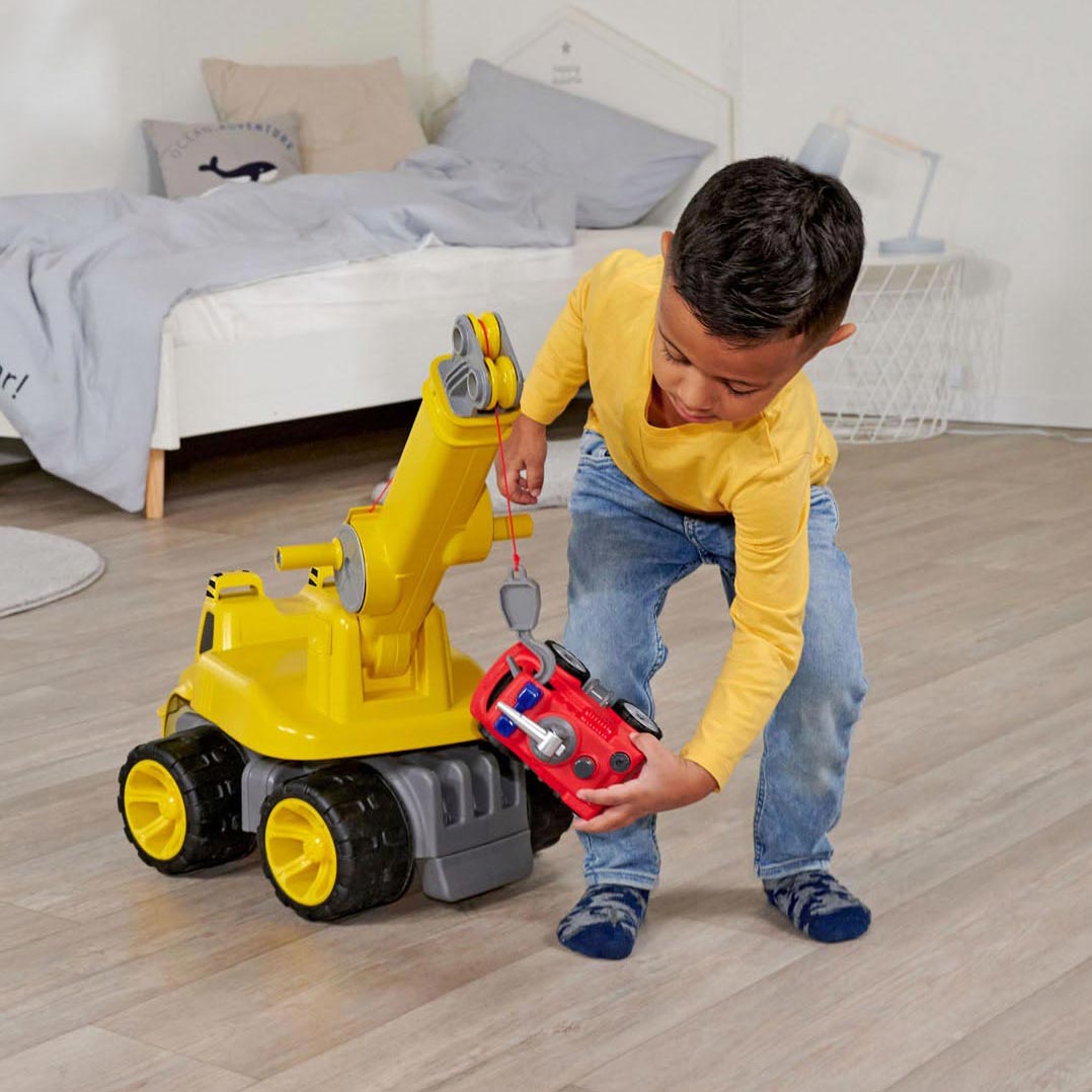 BIG power worker maxi loopauto met kraan