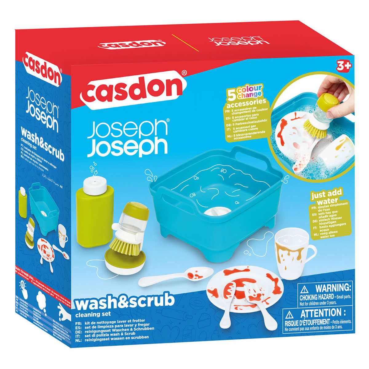 Casdon joseph joseph wassen en schrobben schoonmaakset