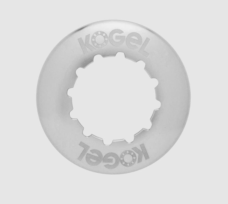 Kogel Lockring Centerlock Compatibel Rotor Lockring Internal Grijs - 147982