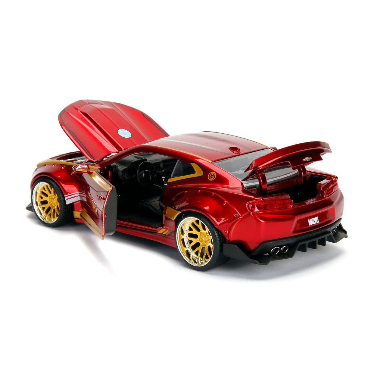 JADA marvel iron man 2016 chevy camaro ss 1:24