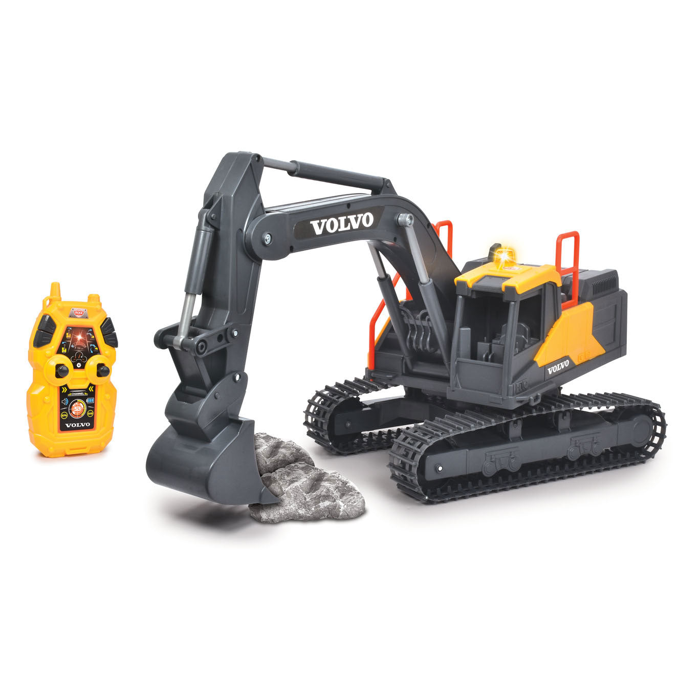 Dickie rc volvo mini excavator bestuurbare graafmachine