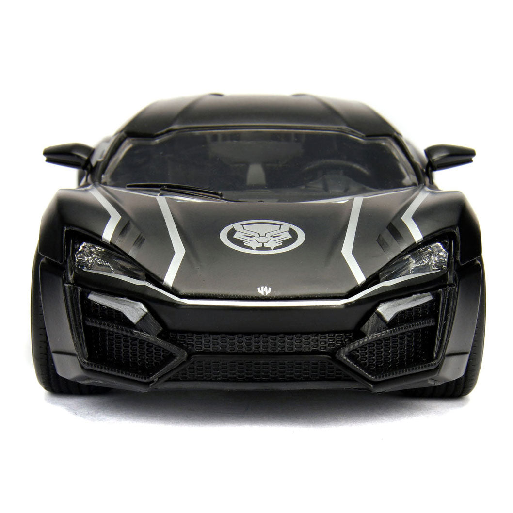 Jada Toys Jada die-cast avengers black panther met auto 1:24