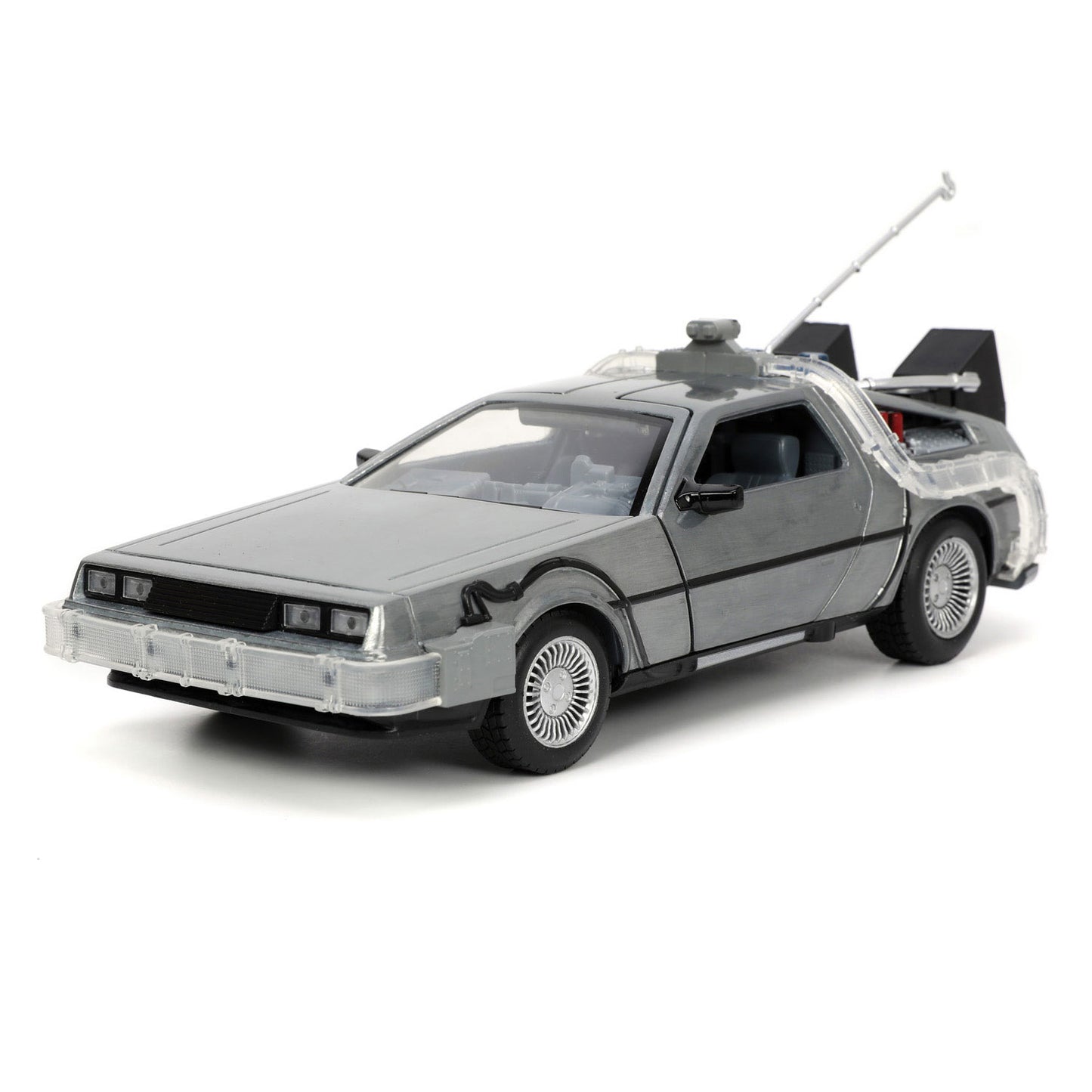 JADA die-cast time machine back to the future 1 auto 1:24