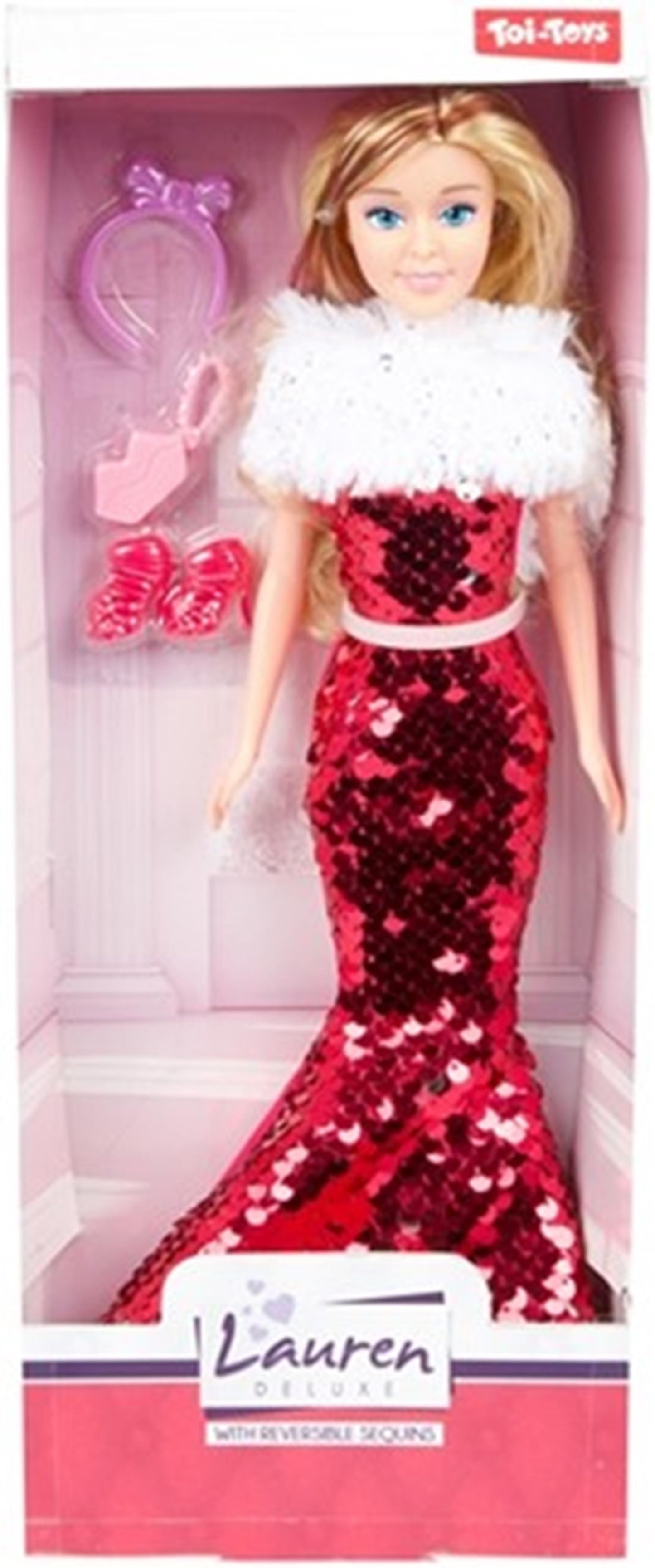 Toi-Toys Lauren tienerpop gala met pailleten