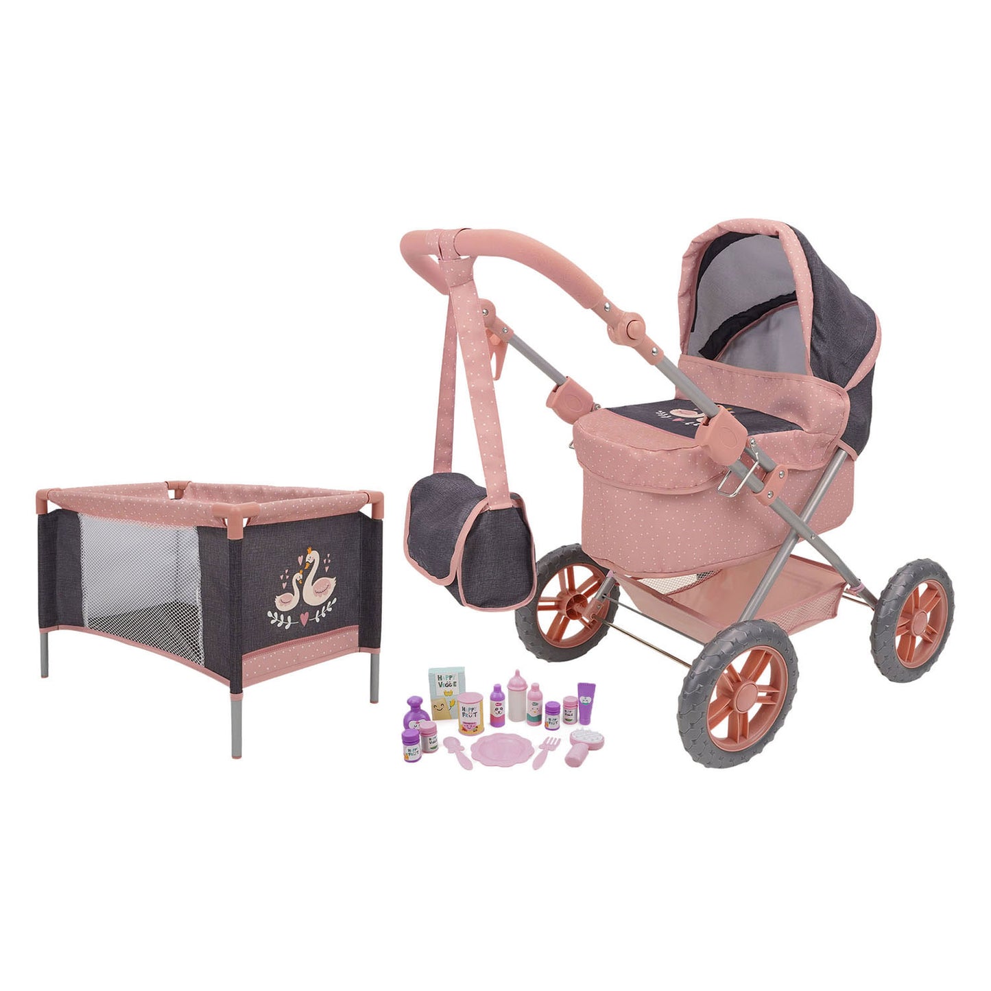 509 Crew Poppenwagen speelset - 18dlg.