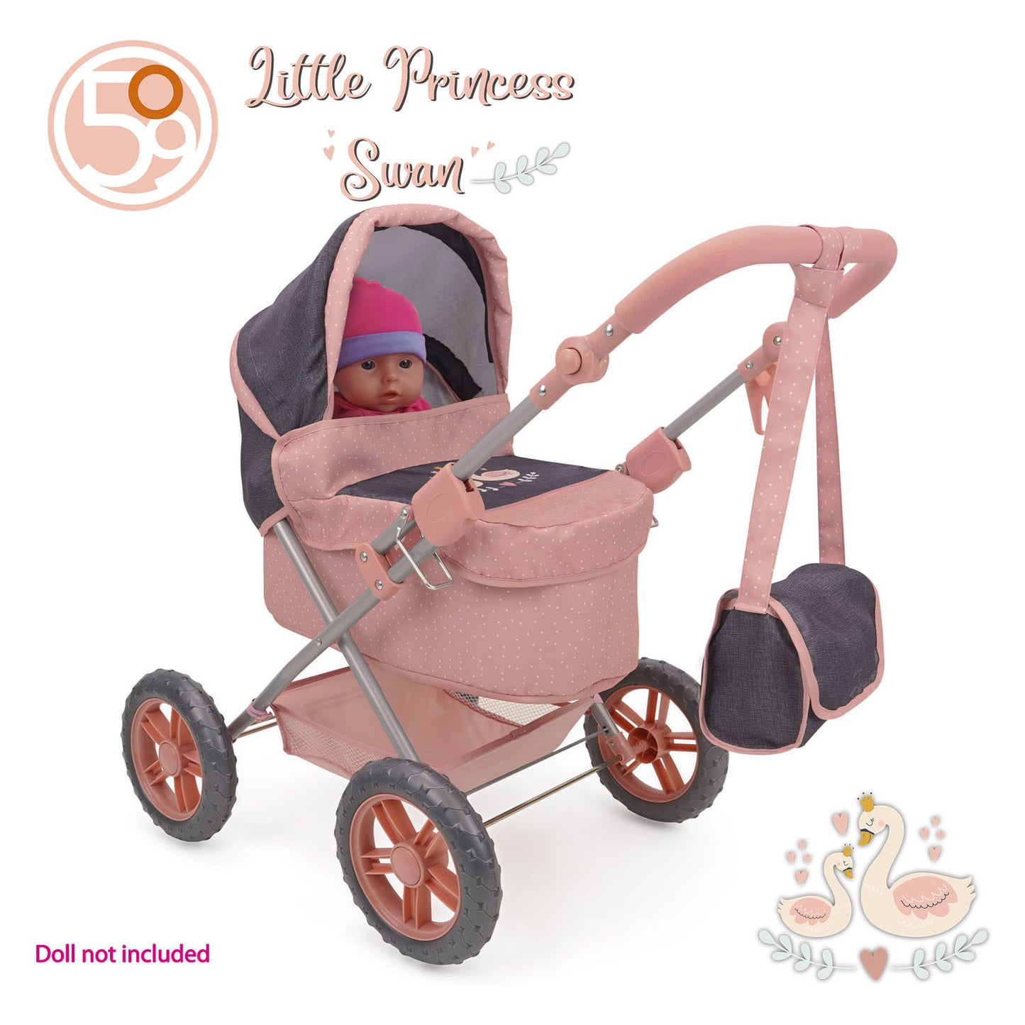 509 Crew Poppenwagen speelset - 18dlg.