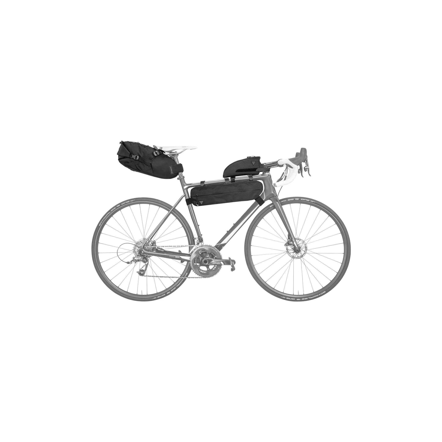 Topeak zadeltas BackLoader 6L - Zwart - Waterdicht - Fietsaccessoire