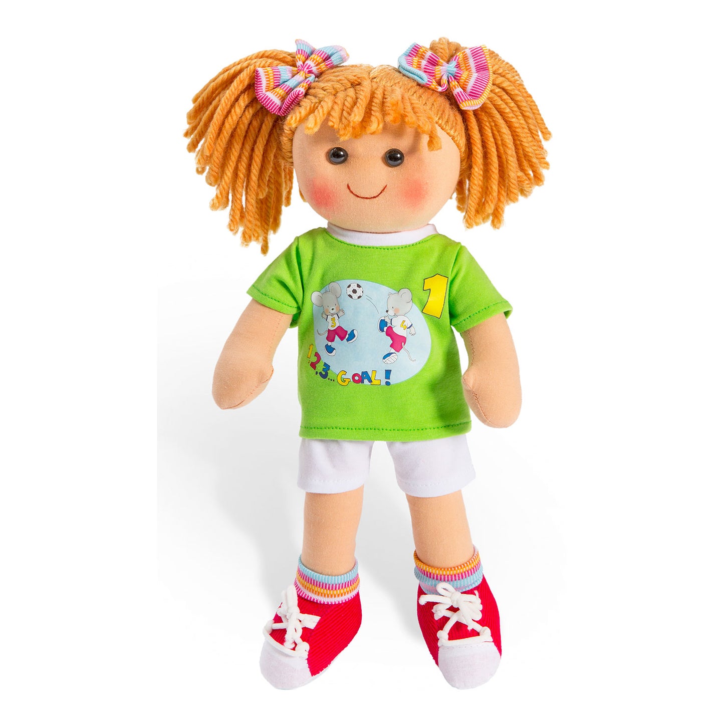 Heless Poppen voetbalset, 28-35 cm