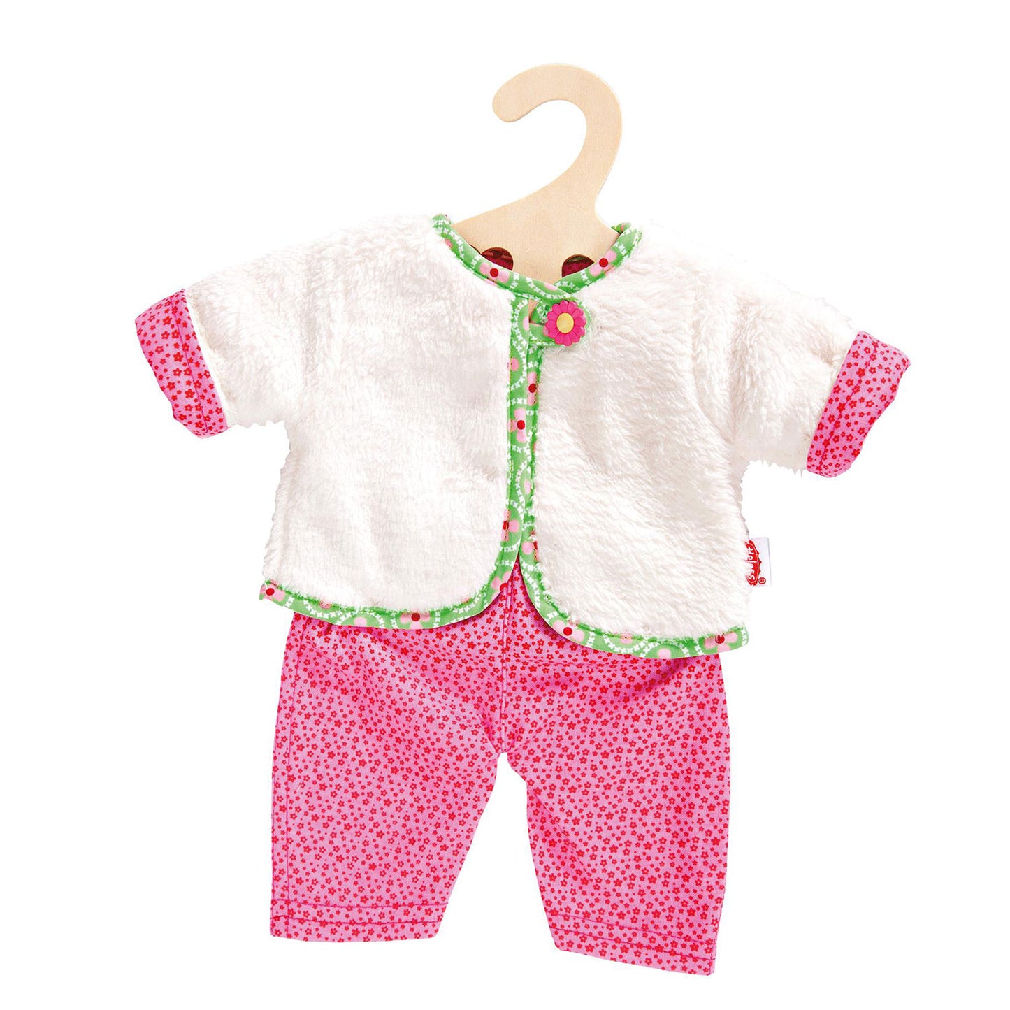 Heless Poppen jas omkeerbaar met broek, 28-35 cm