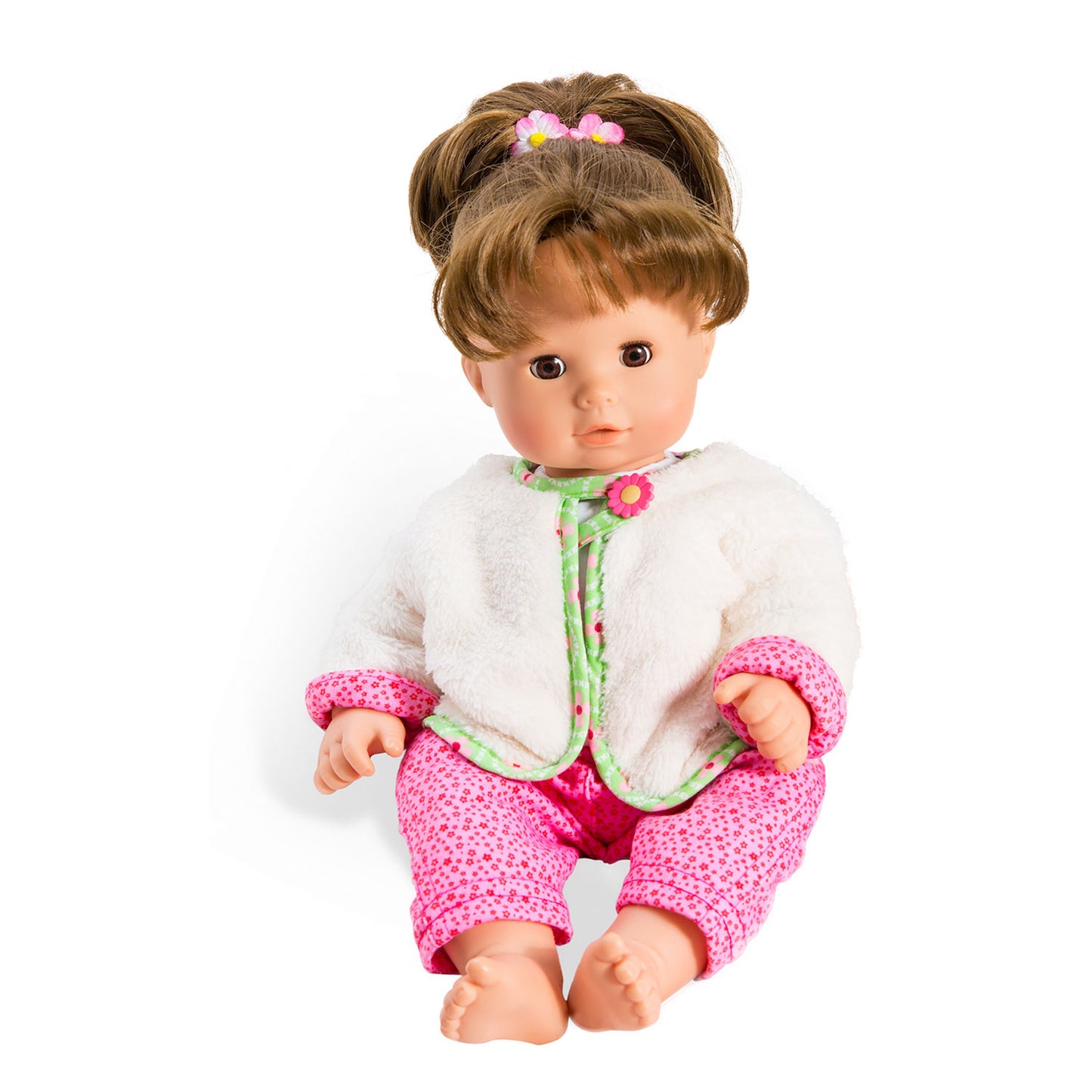 Heless Poppen jas omkeerbaar met broek, 28-35 cm