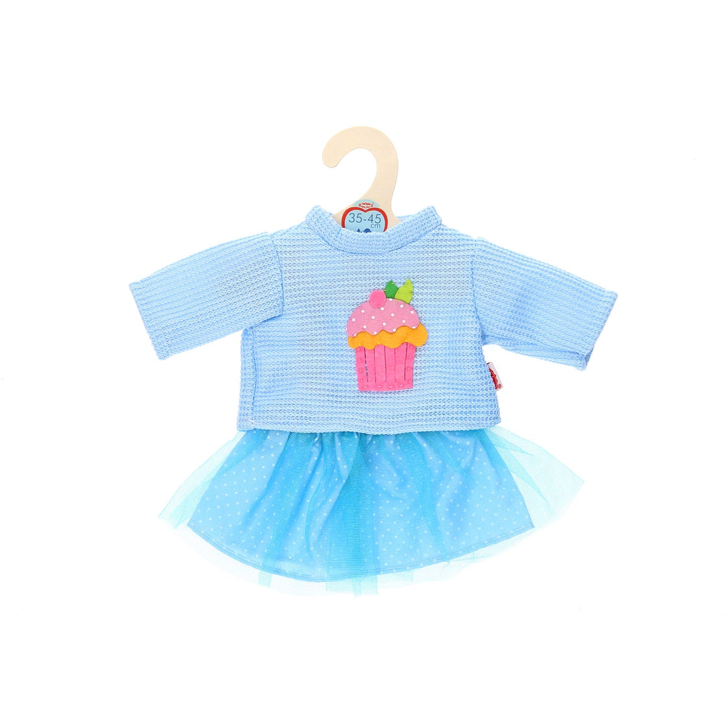 Heless Poppen pullover met rok, 35-45 cm
