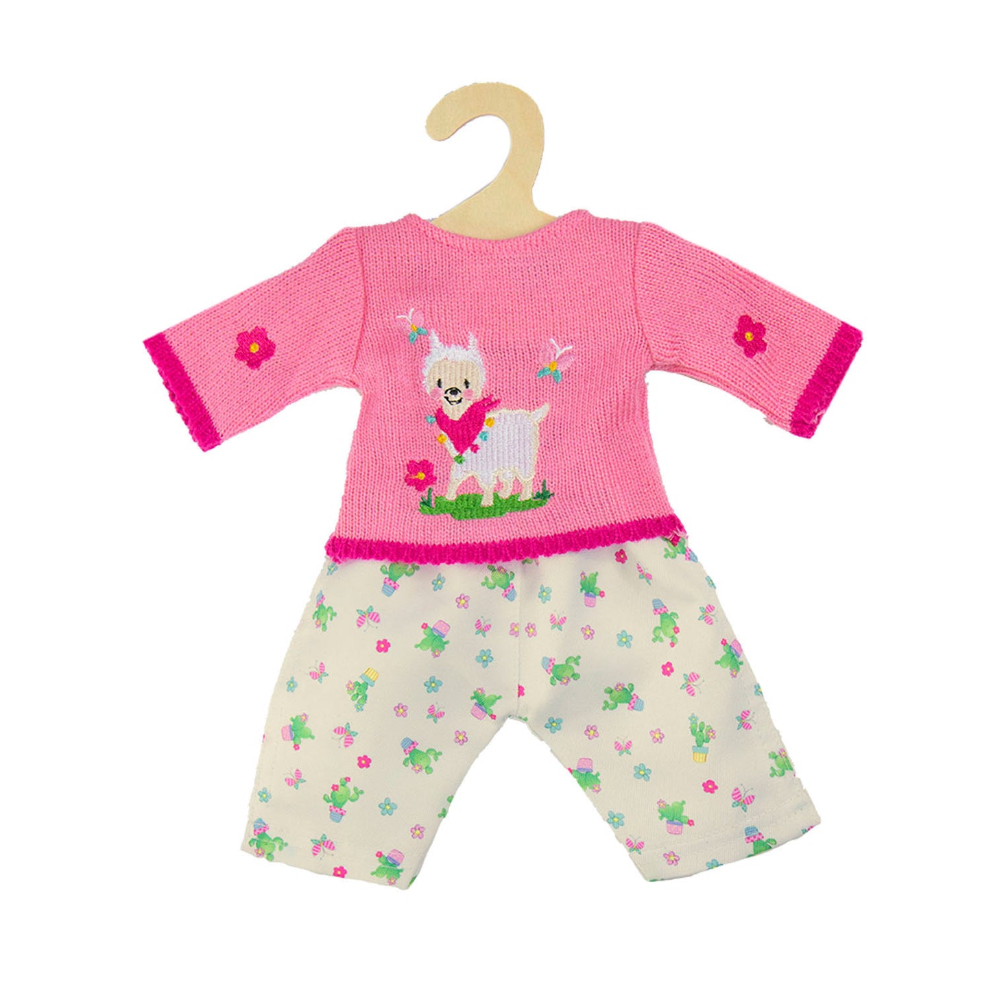 Heless Poppen pullover met broek alpaca, 28-35 cm