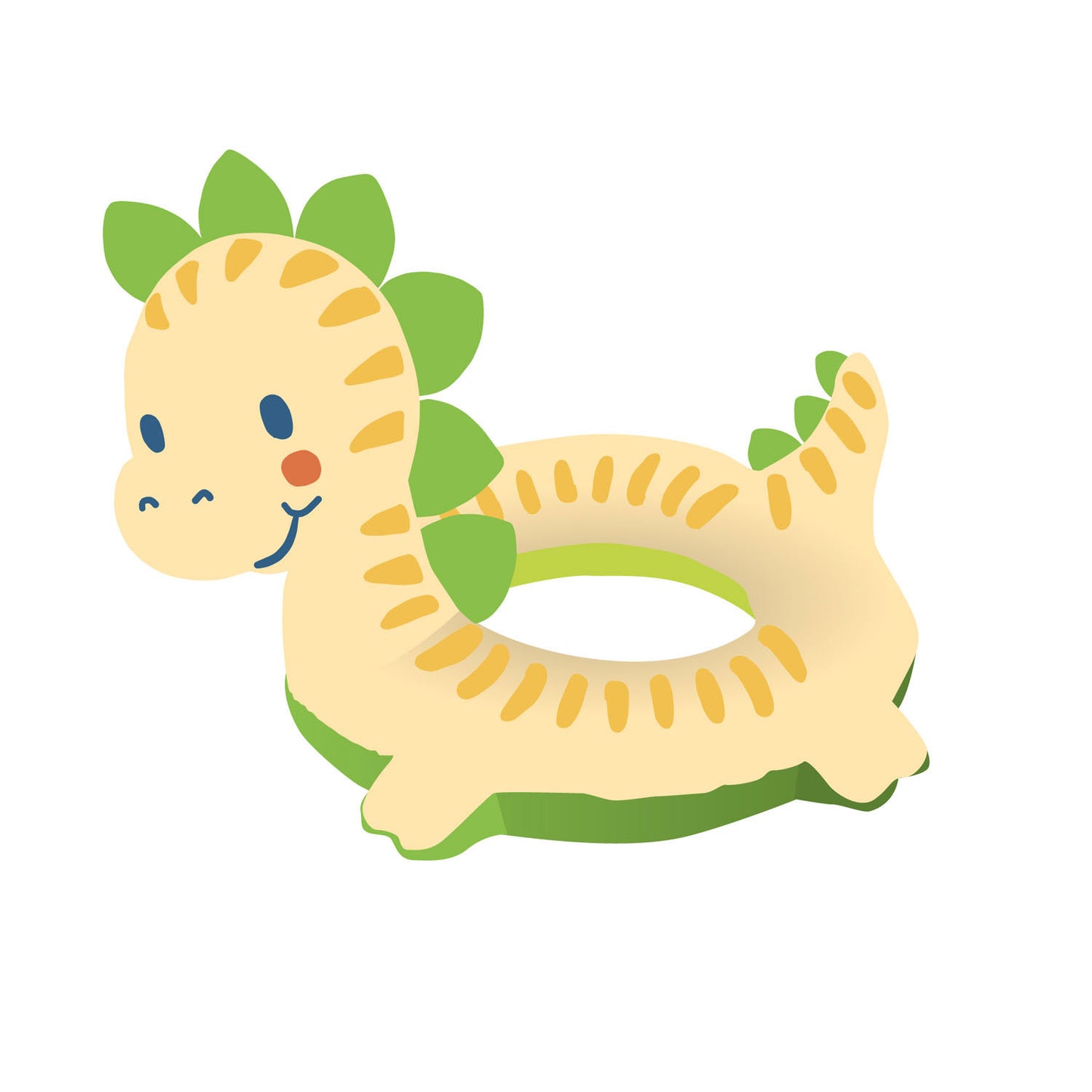 Heless Poppen zwemset dino, 35-45 cm