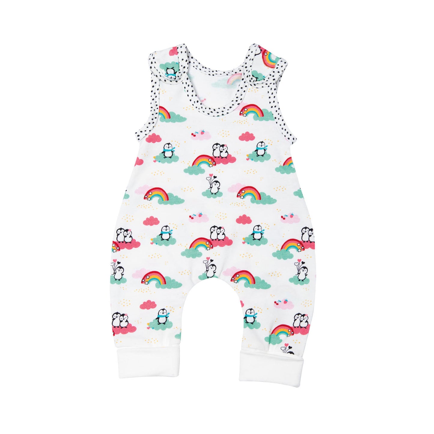 Heless Poppen romper pinguin met t-shirt, 28-35 cm