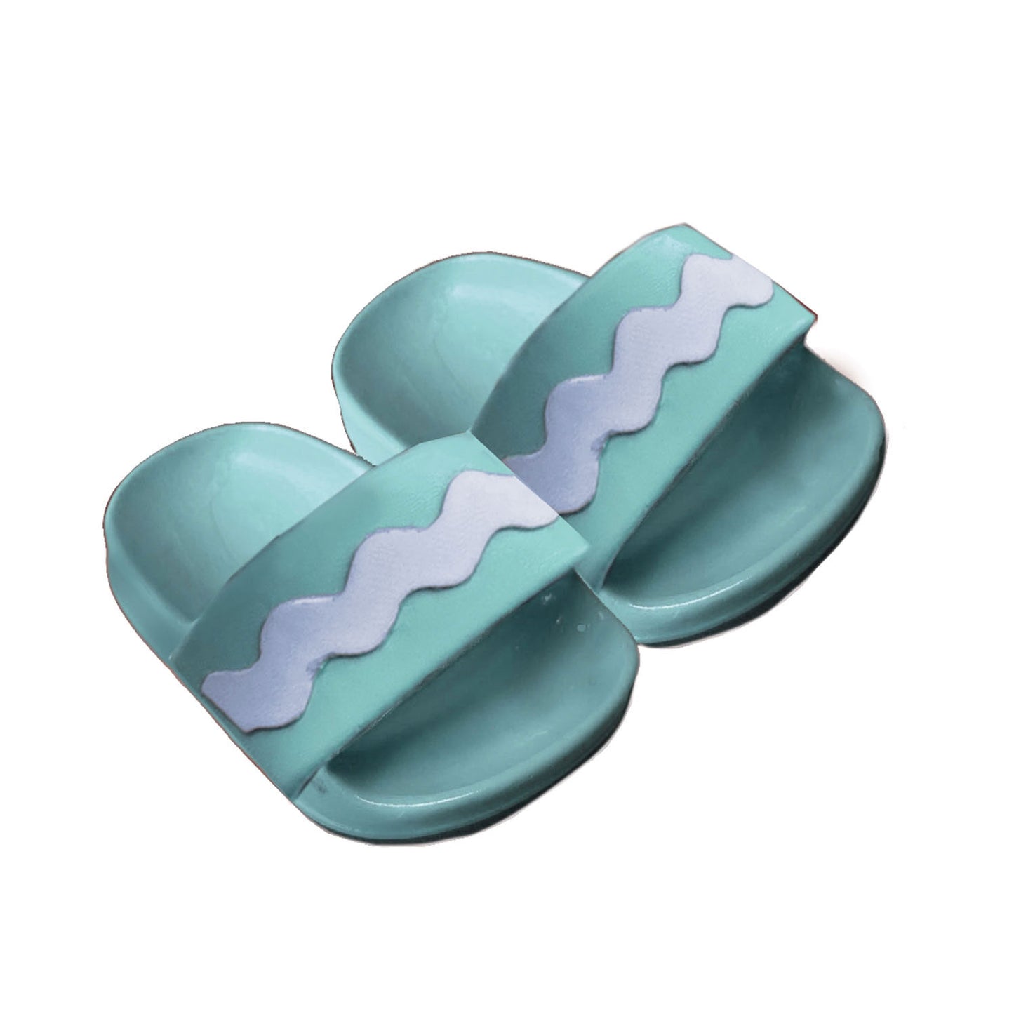Heless Poppen badslippers mint, 35-45 cm