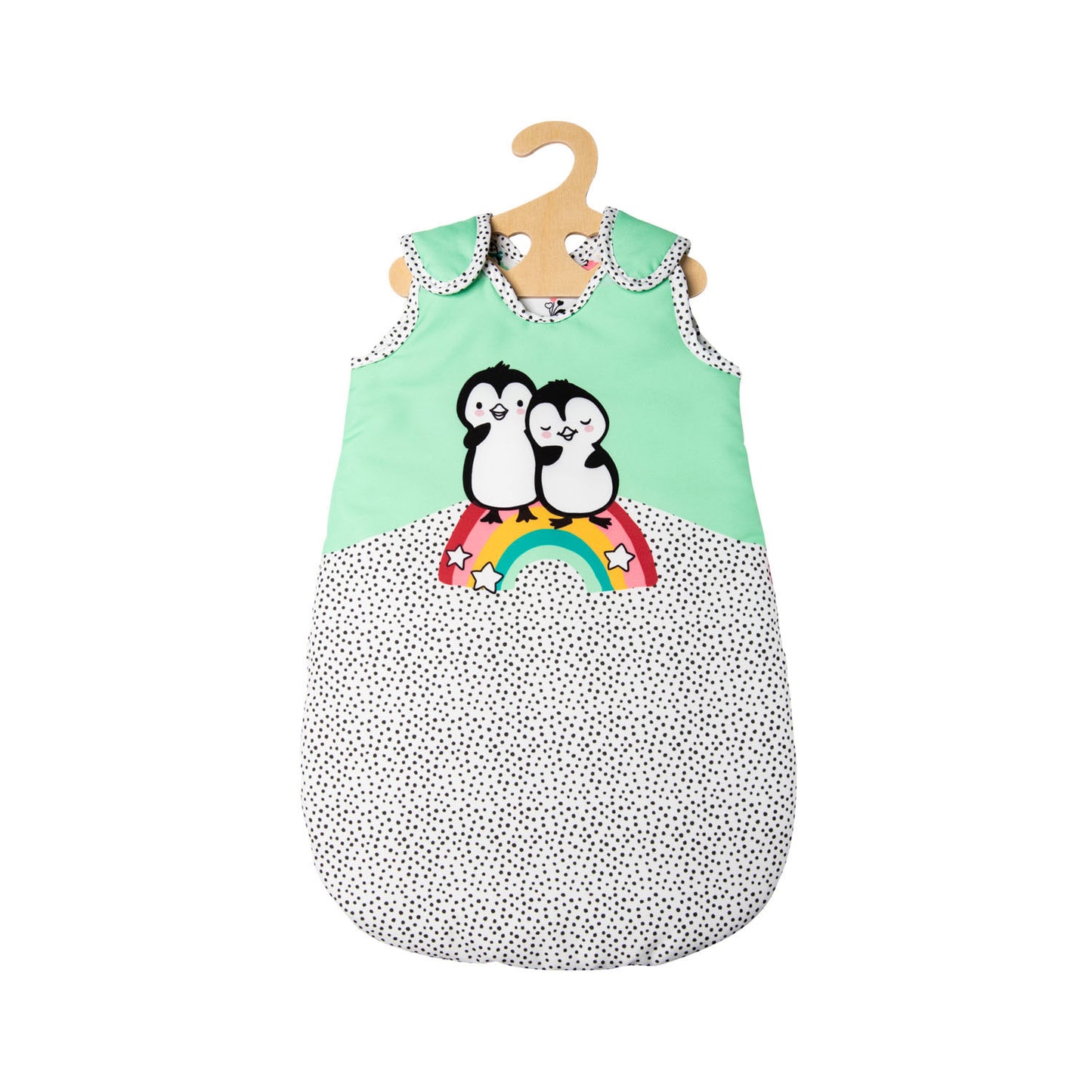 Heless Poppen slaapzak pinguin, 35-45 cm