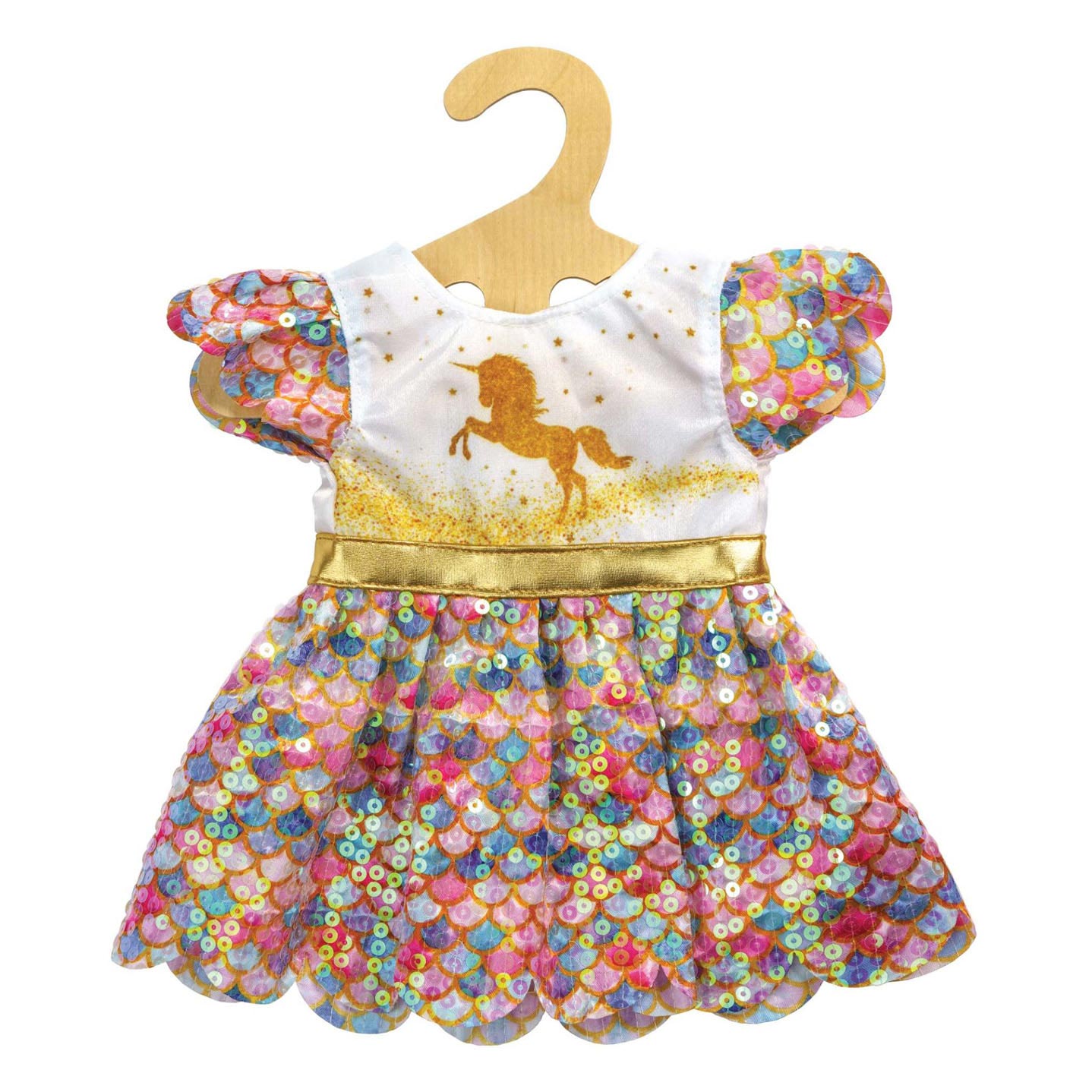 Heless Poppenjurk unicorn goldy, 28-35 cm