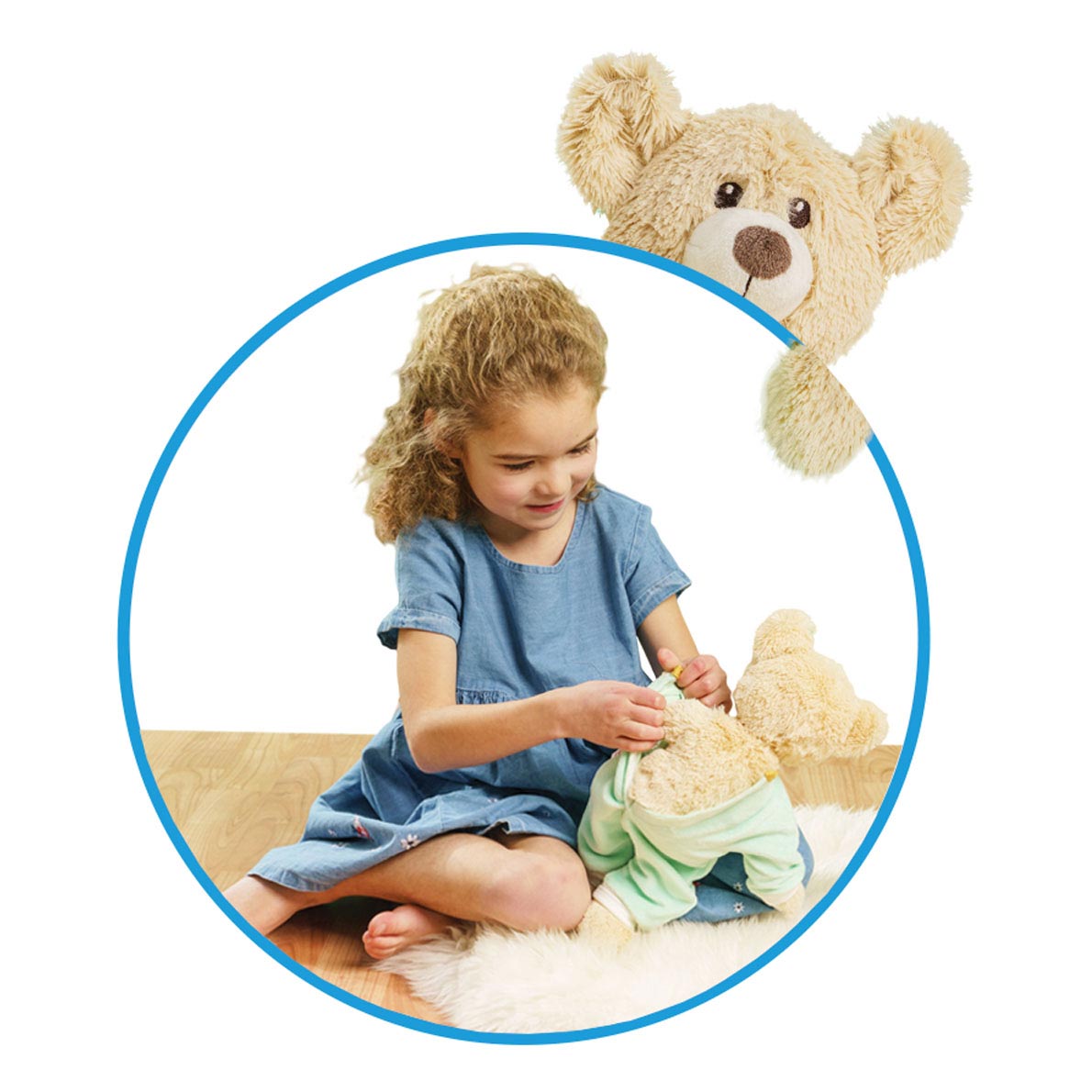 Heless Knuffel pluche teddy hope , 42cm