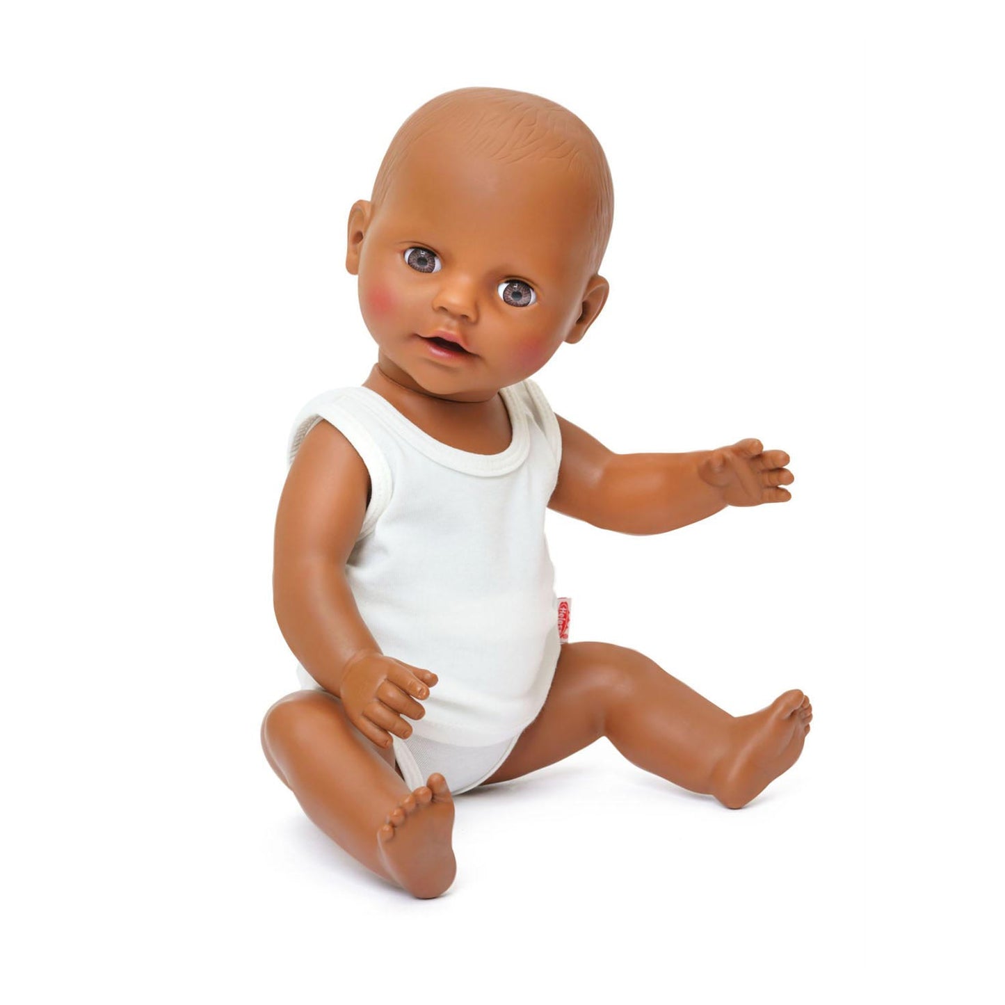 Heless Poppenonderbroek en -hemd wit, 20-25 cm