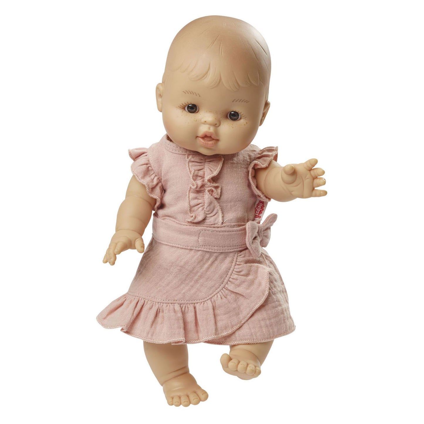 Heless Poppen wikkelrok roze met ruches, 28-35 cm