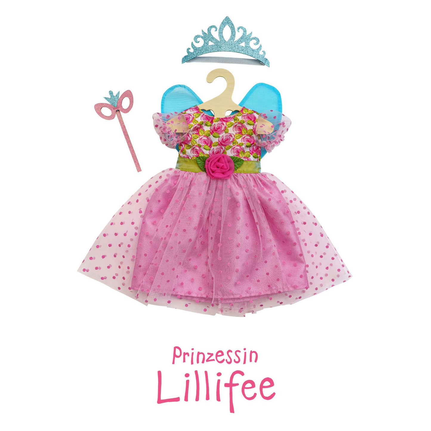 Heless Poppenjurk prinses lillifee roze, 35-45 cm