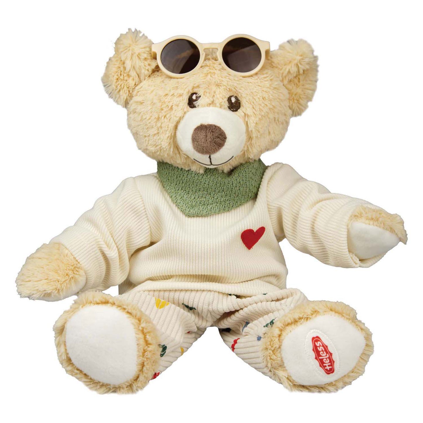 Heless Poppenzonnebril beige
