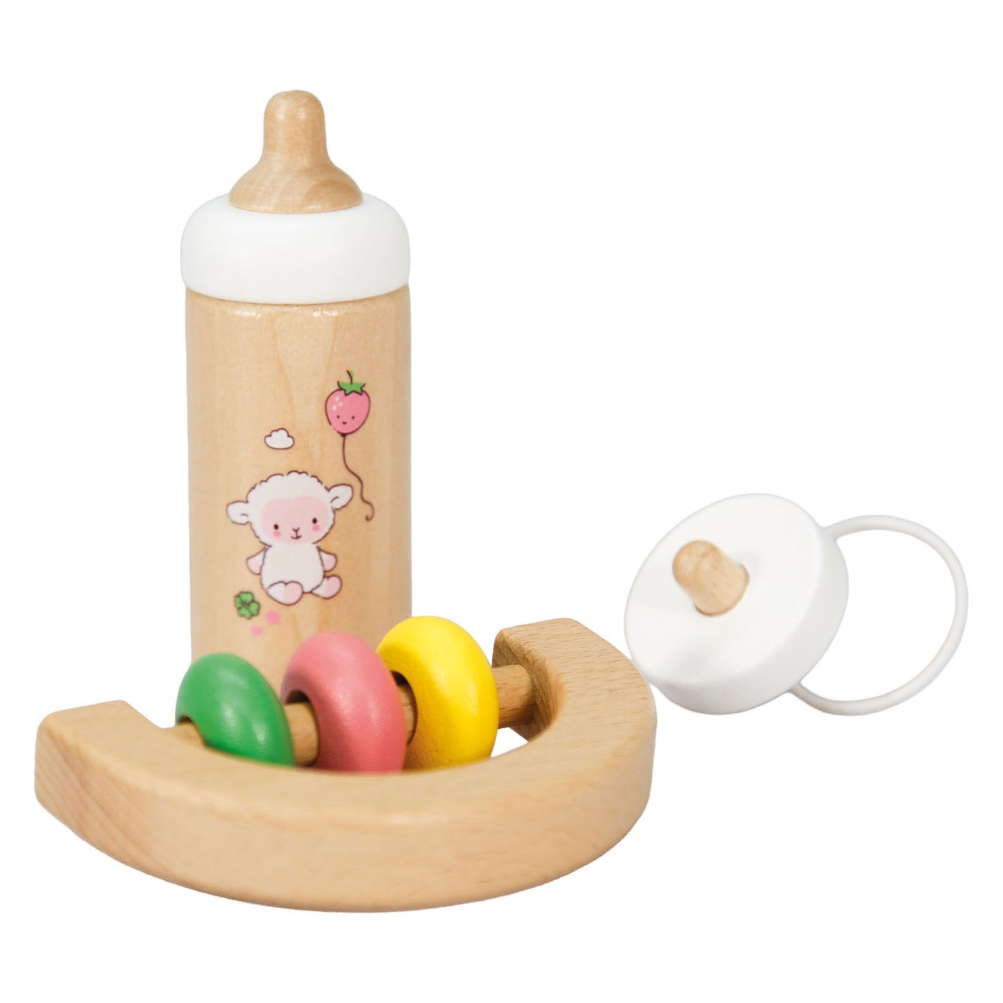 Heless Houten poppenbabyset schaapje - 3dlg.