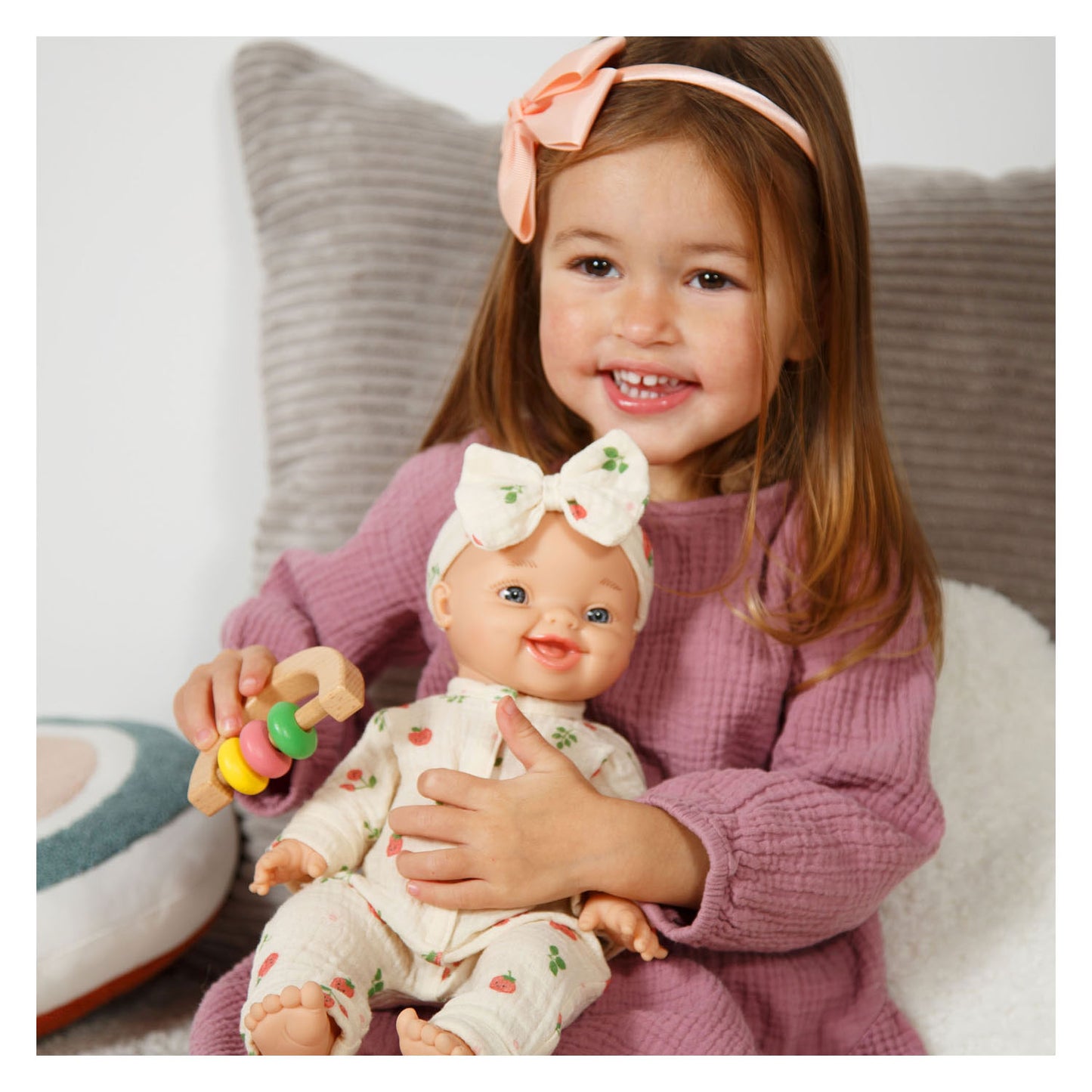 Heless Houten poppenbabyset schaapje - 3dlg.