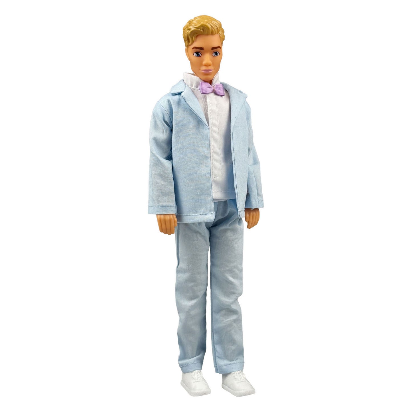 Heless Lichtblauwe smoking voor modepoppen - 29cm
