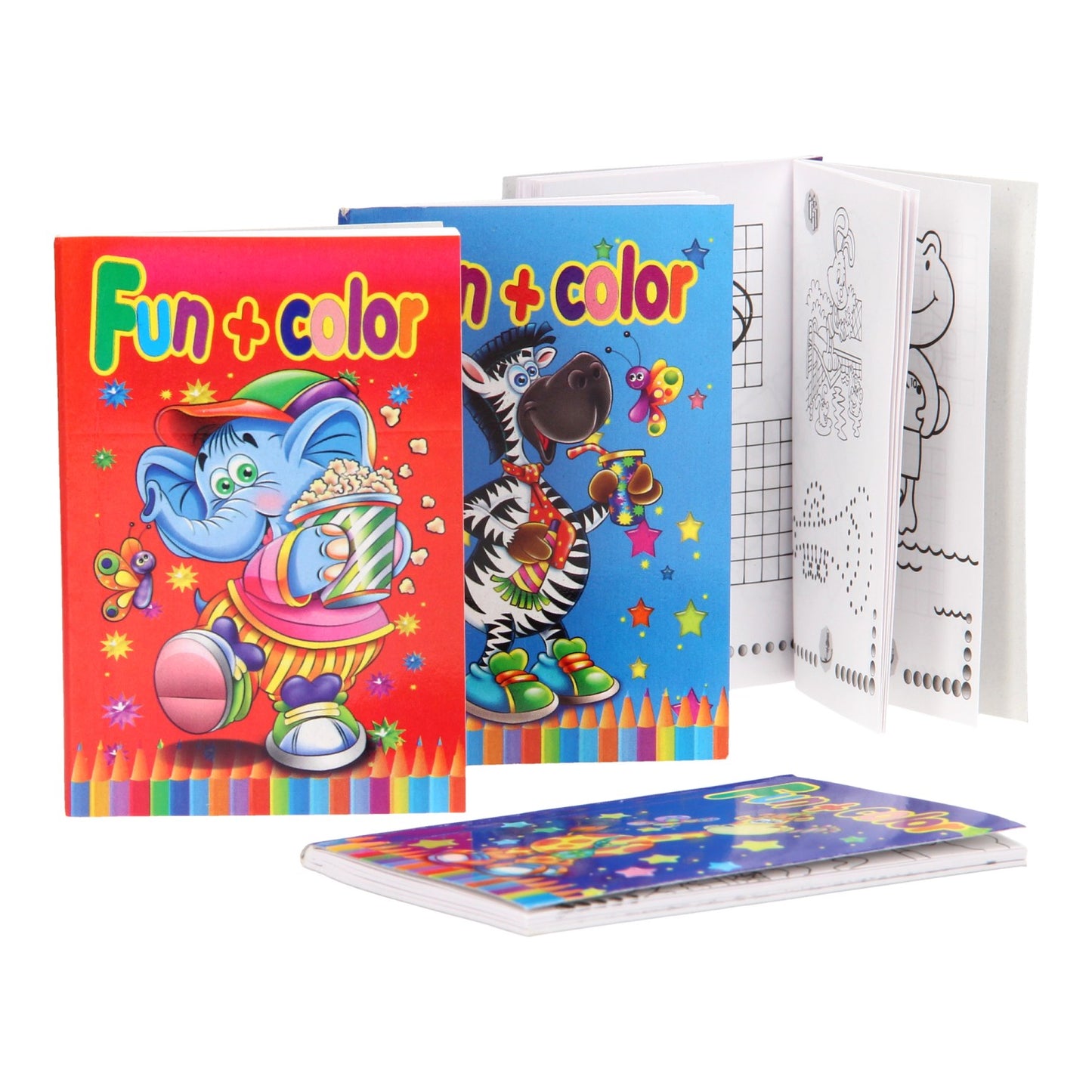 Boek Specials Nederland BV Fun color kleur- en spelletjesboekje