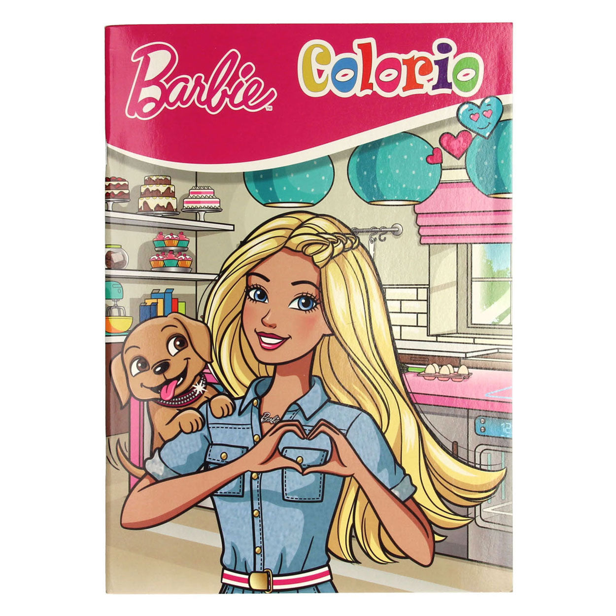 Boek Specials Nederland BV Barbie colorio kleurboek