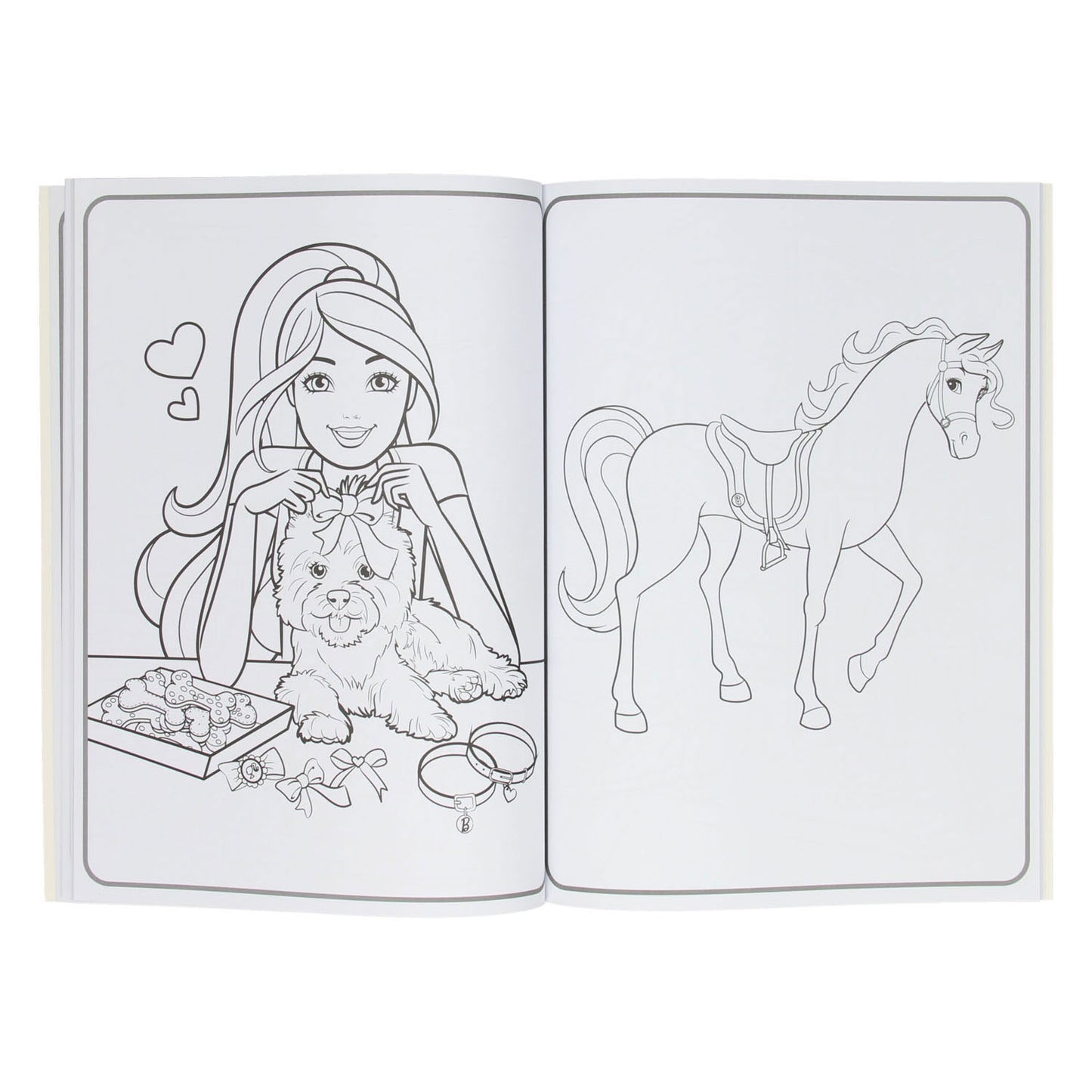 Boek Specials Nederland BV Barbie colorama kleurboek