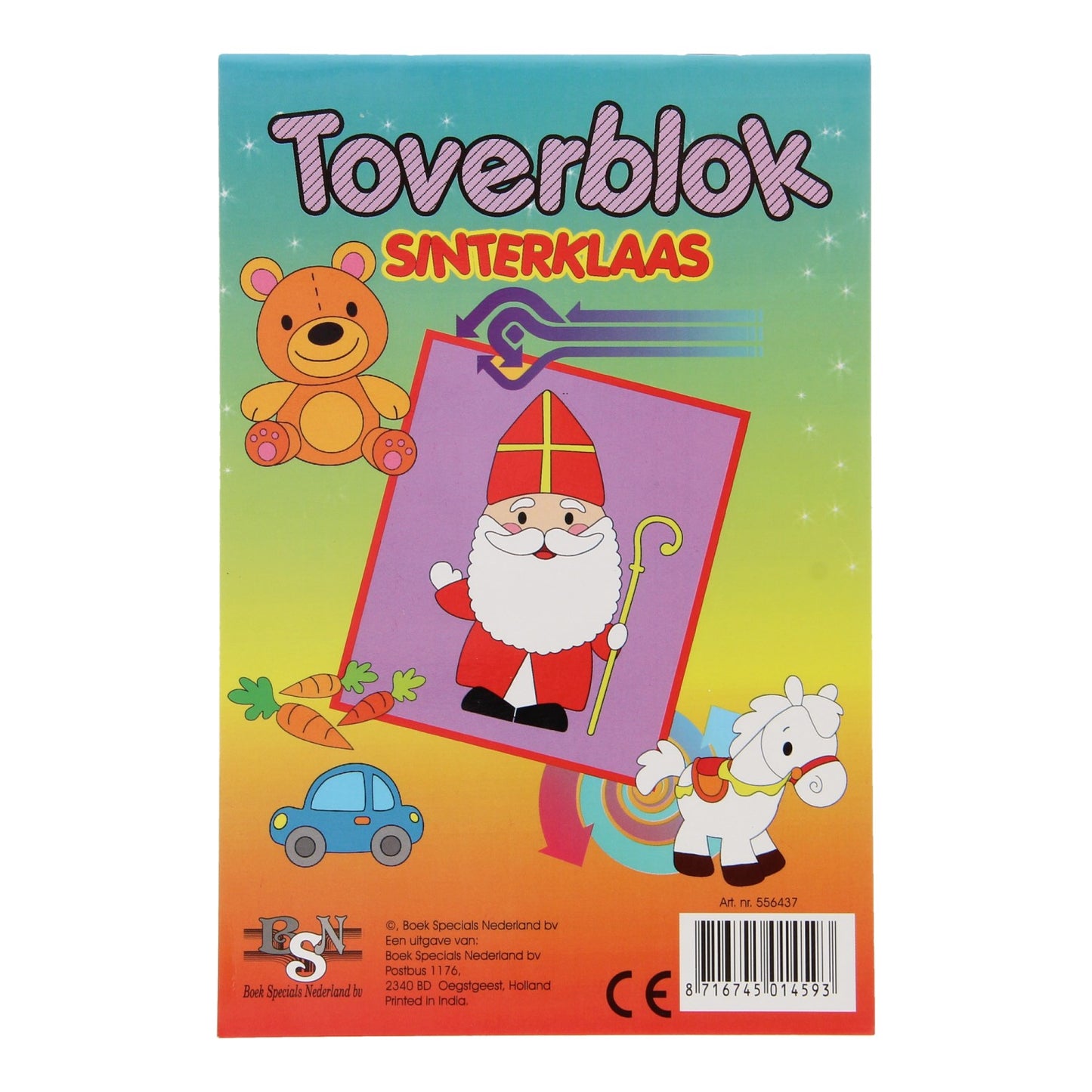 Boek Specials Nederland BV Sinterklaas toverblok