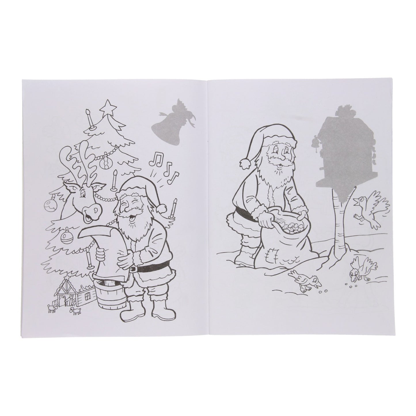 Boek Specials Nederland BV Kerst sticker- en kleurboek