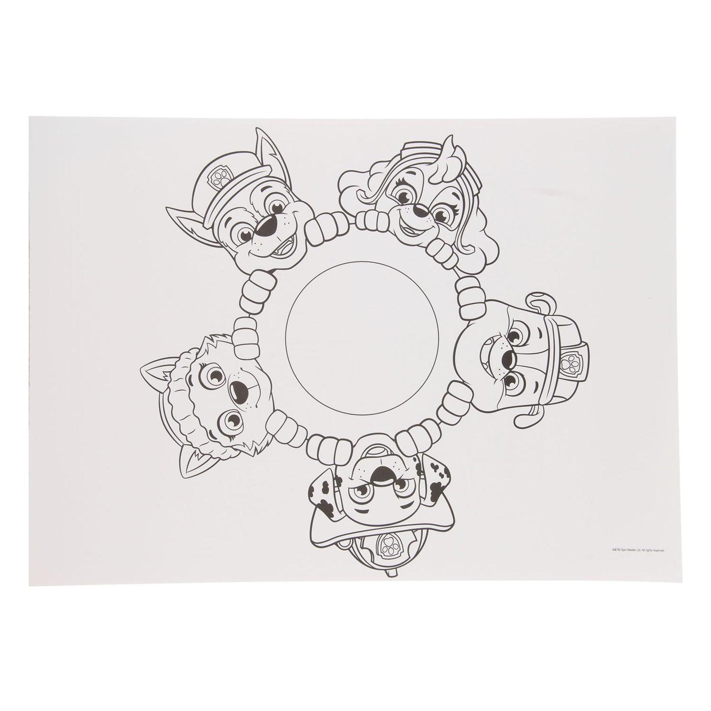Wins Holland Placemat onderlegger paw patrol