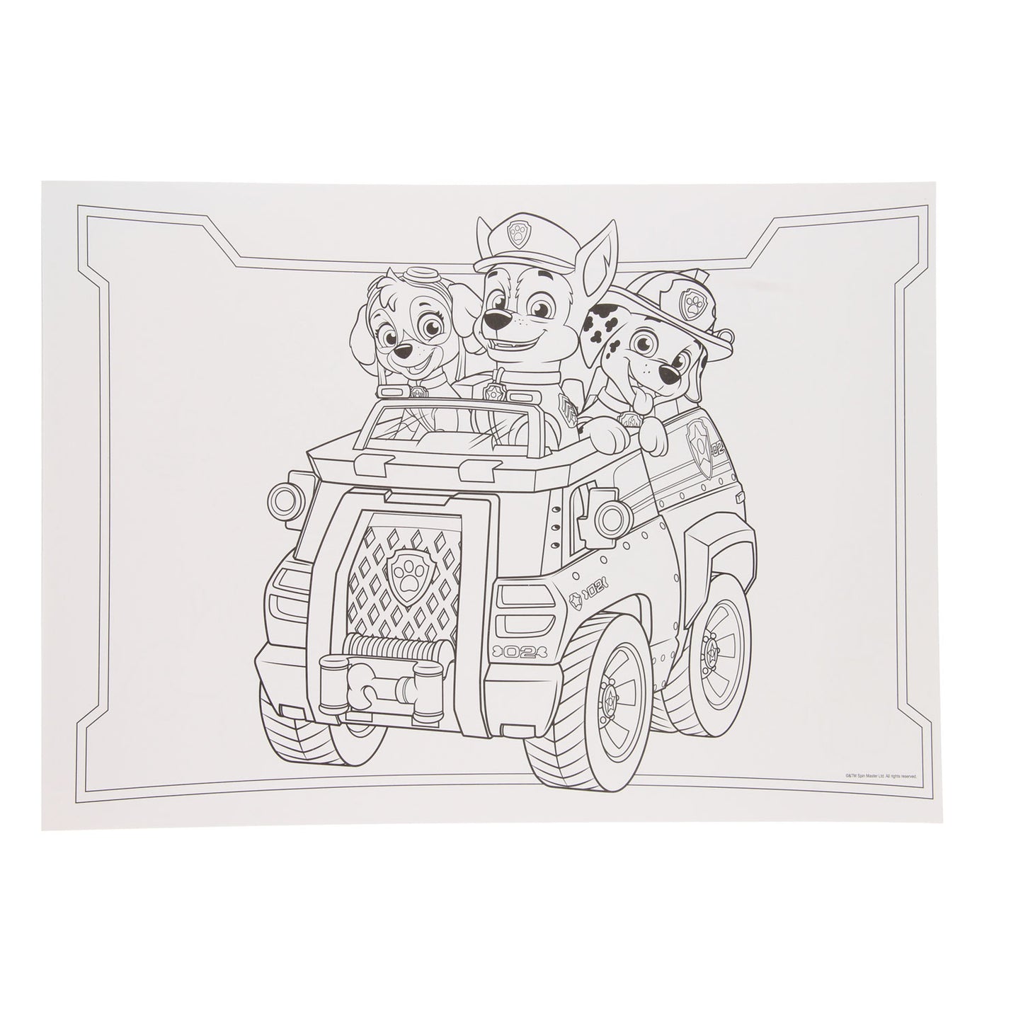 Wins Holland Placemat onderlegger paw patrol