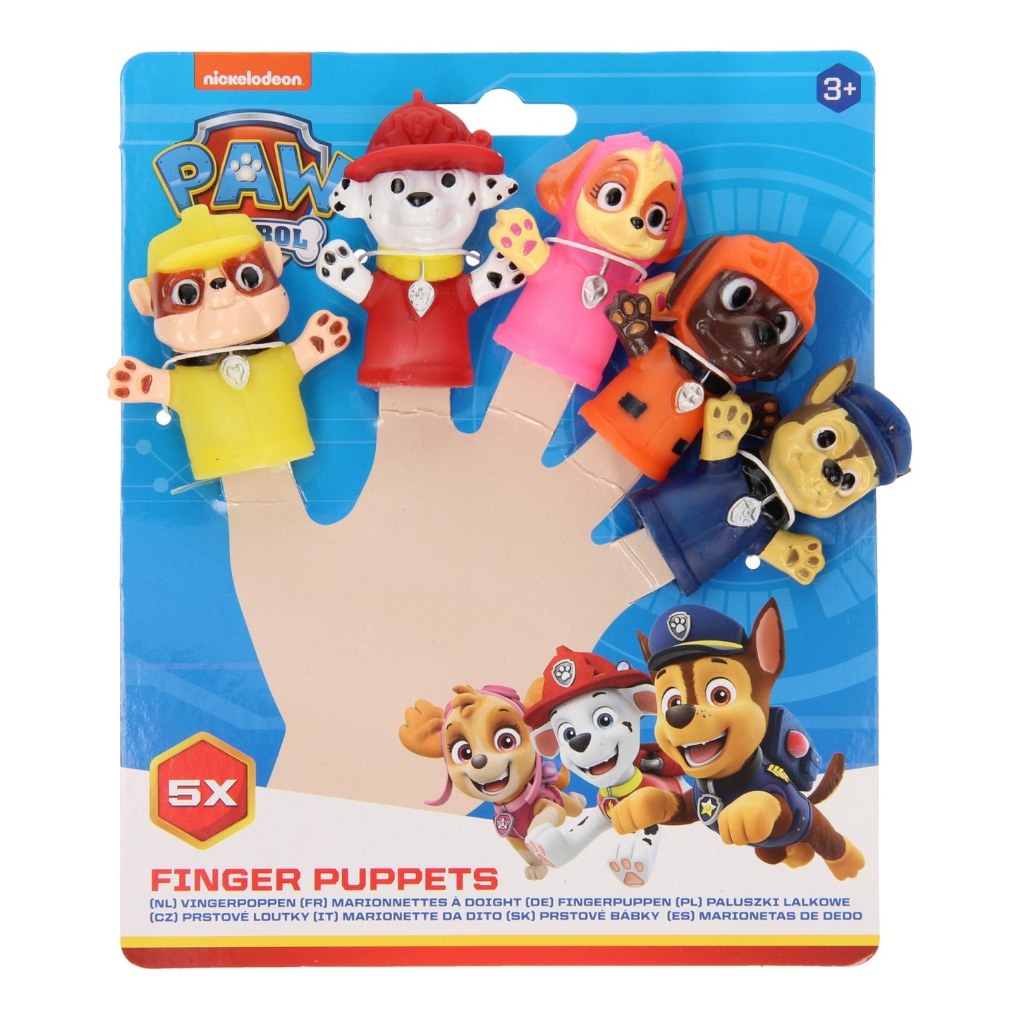 Wins Holland Vingerpopjes paw patrol, 5st.