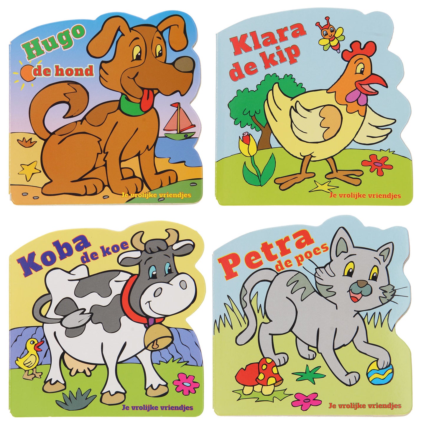 Boek Specials Nederland BV Kartonboek mijn vrolijke vriendjes