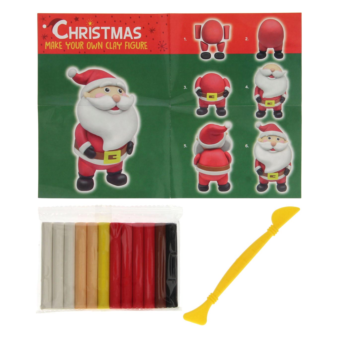 Wins Holland Maak je eigen kleifiguur kerst - 90gr. klei