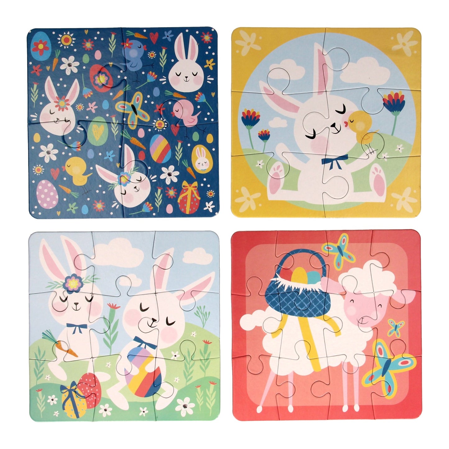 Wins Holland Kinderpuzzel pasen, 4in1