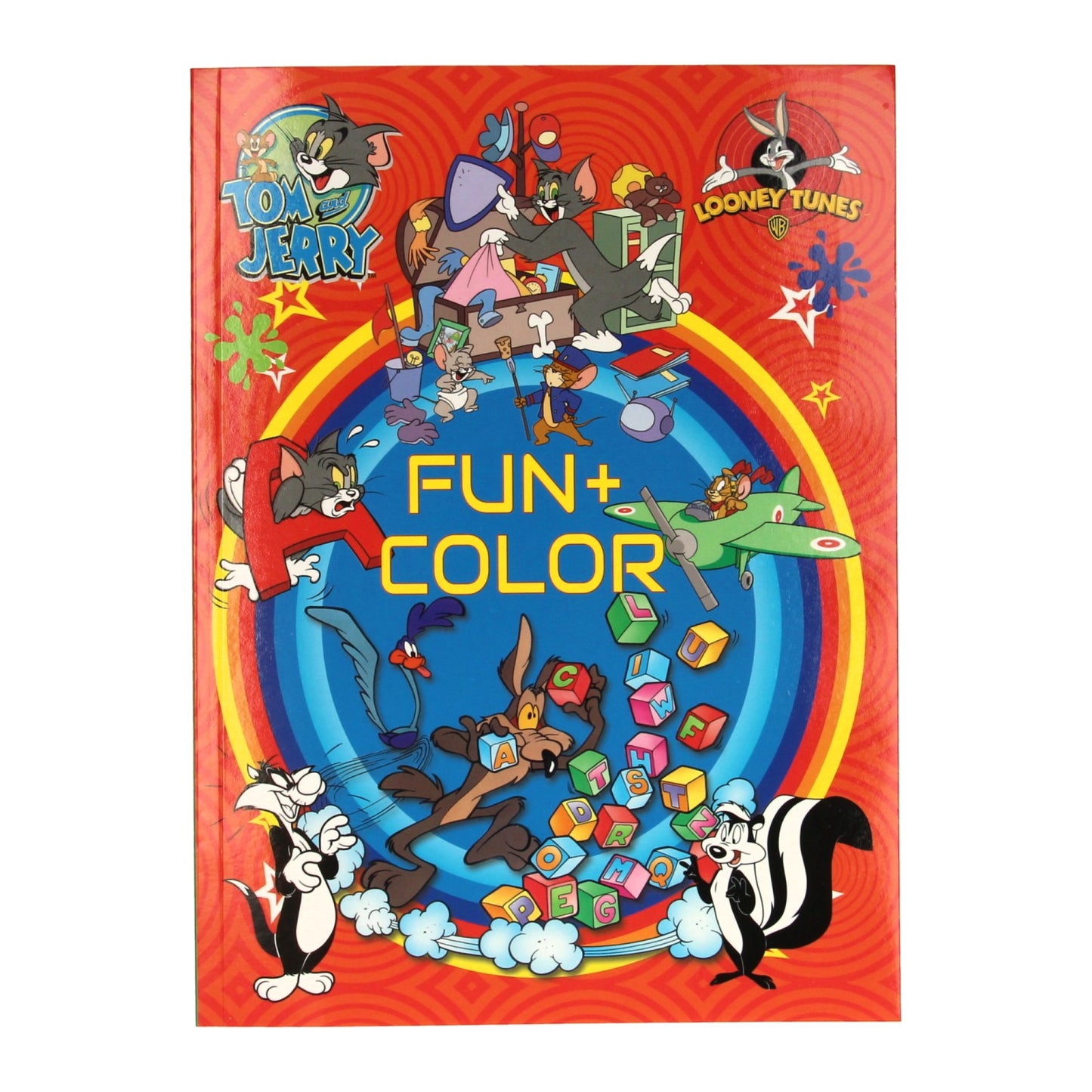 Boek Specials Nederland BV Warner bros fun color kleurboek