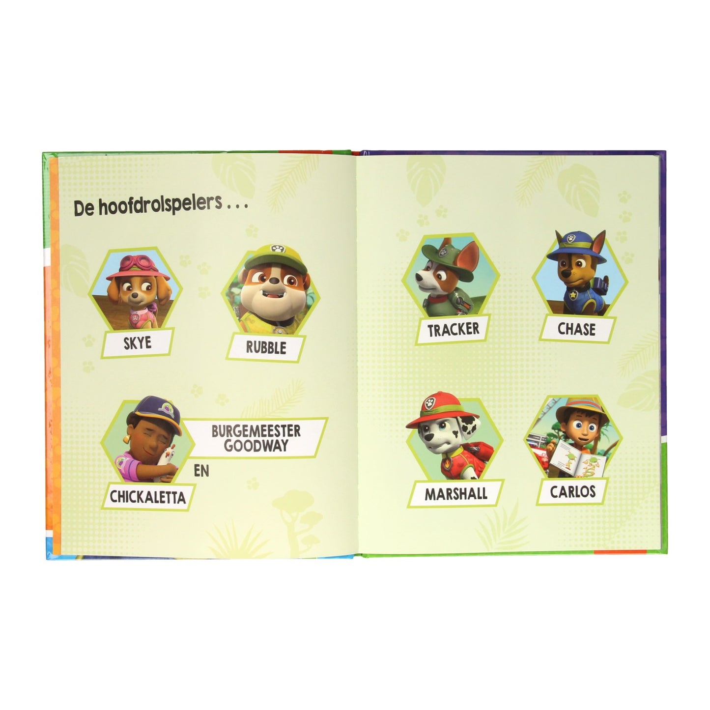 Wins Holland Voorleesboek de pups redden een reuzenplant paw patrol