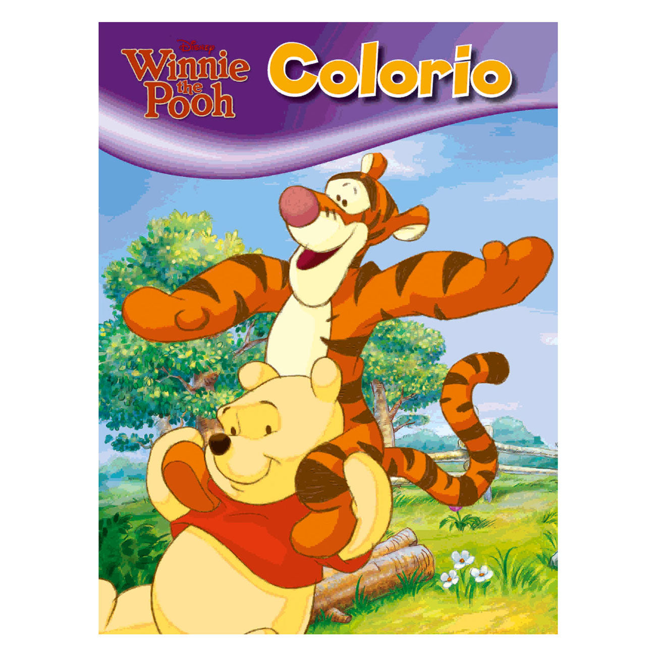 Boek Specials Nederland BV Winnie de poeh colorio kleurboek