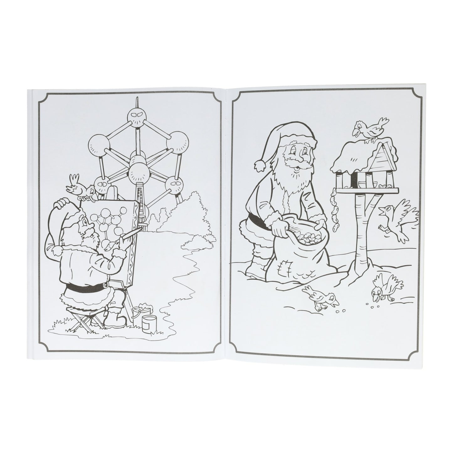 Boek Specials Nederland BV Kerst kleurboek, 48 pag.