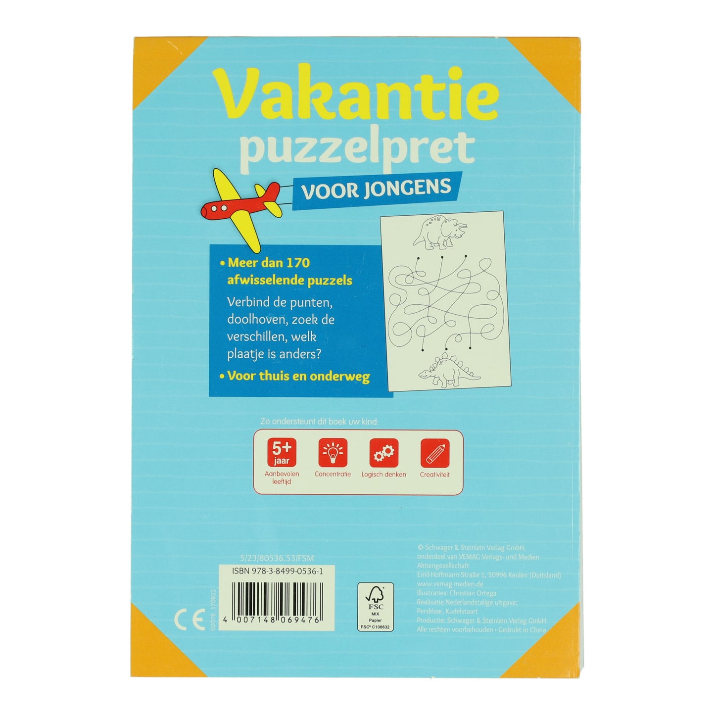 Wins Holland Vakantie puzzelpret voor jongens