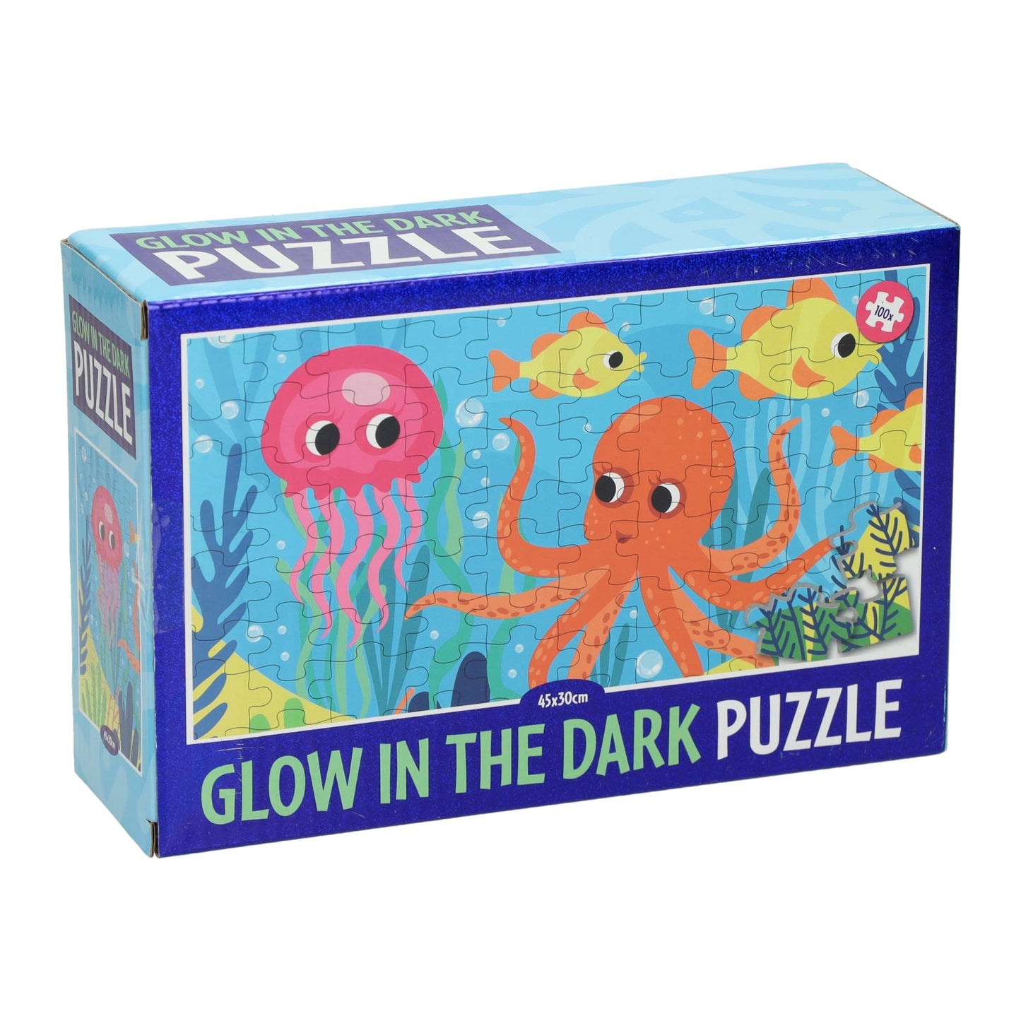 Wins Holland Glow in the dark puzzel onderwaterwereld, 100st.