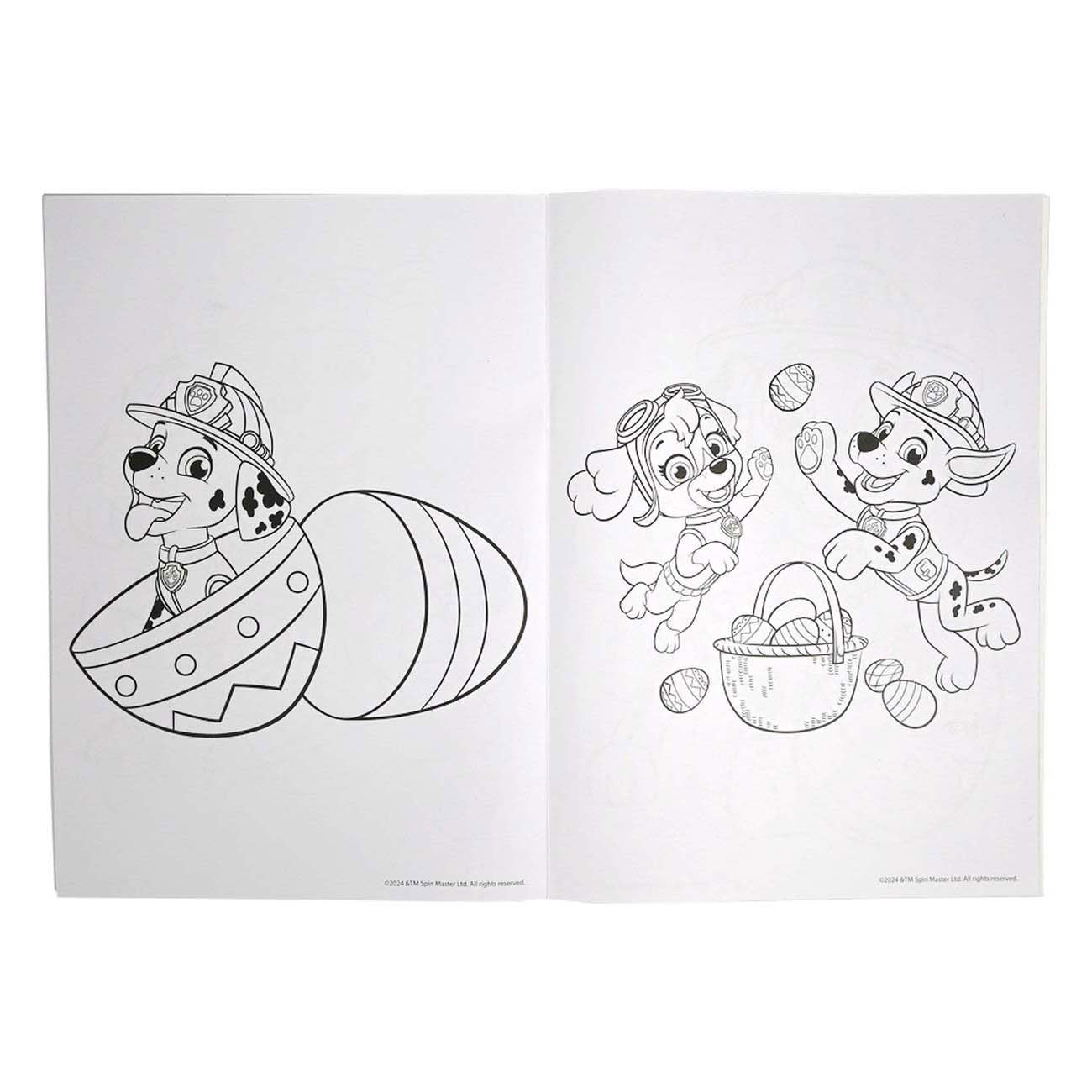 Wins Holland Paas kleurboek paw patrol - 32 pagina's