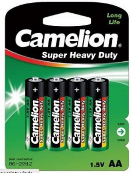 Jonotoys Batterij camelion r6 aa 1.5v (4-stuks)