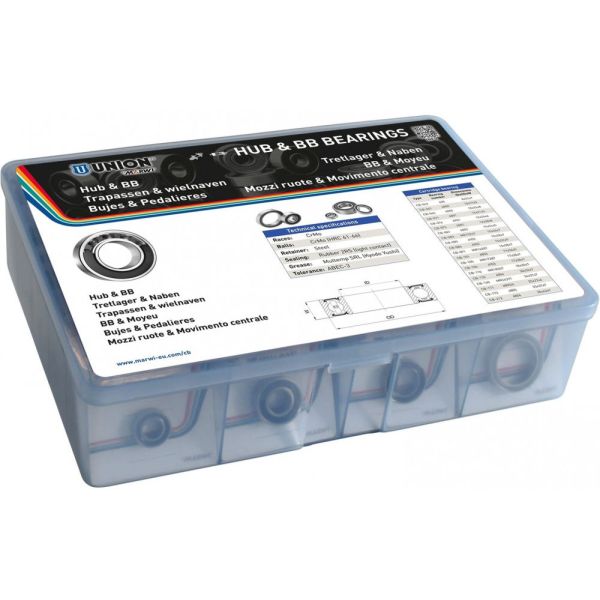 Marwi Union assortimentsdoos kogellagers hub bb